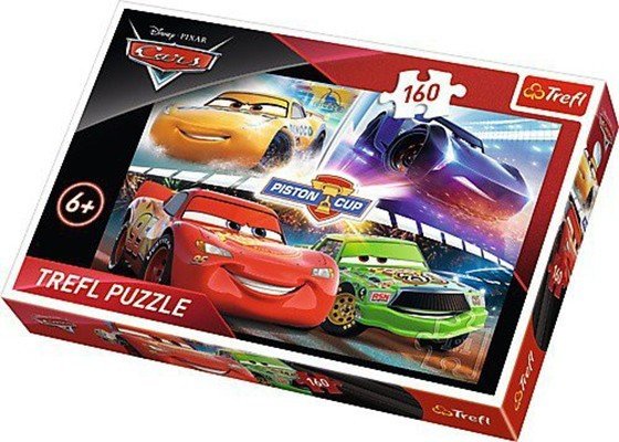 Пазли Тачки-3. Звитяжні перегони. Disney Cars 3 (160 ел.) 15356 (Trefl)