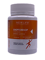 Енергофлор для зміцнення захисних сил і поповнення енергетичних запасів організму 60 таблеток New Life