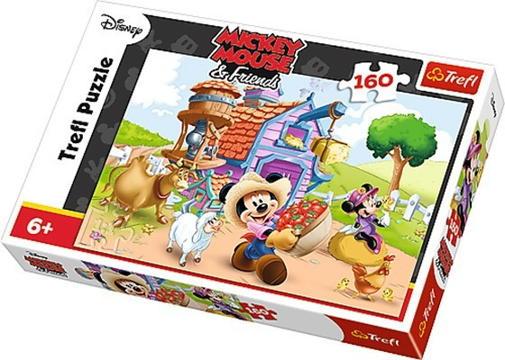 Пазли Мишка Мікі - фермер / Disney Standard Characters (160 ел.) 15337 (Trefl)
