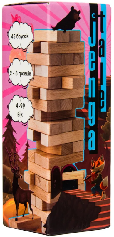 Настільна гра "Jenga Tale" 30965 (Strateg)
