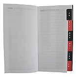 Блокнот Miradur-Infolk ЗВ-38 (Бріск) (бордовий), фото 3