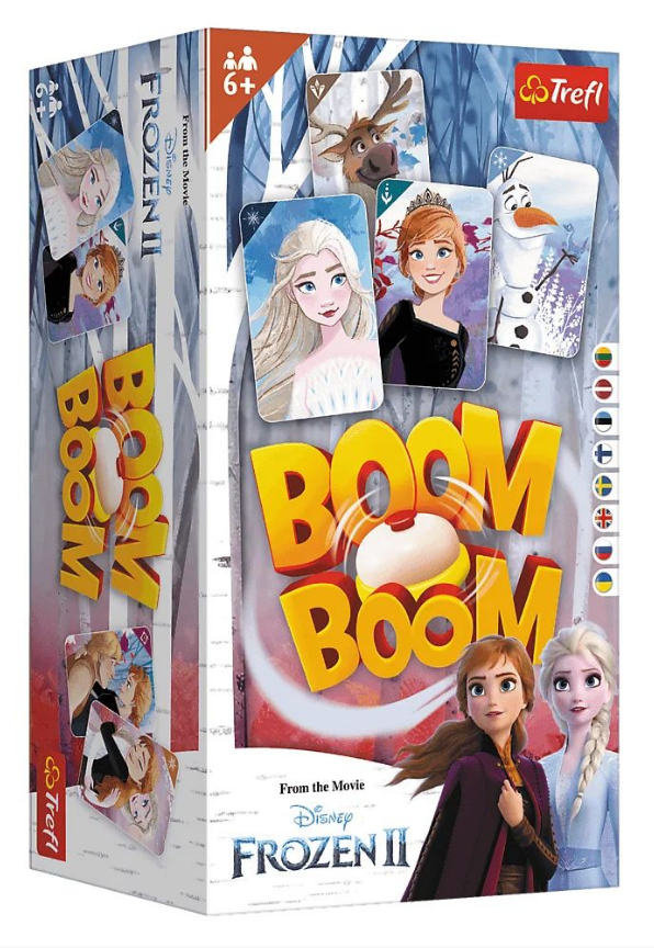 Настільна гра Бум-Бум: Крижане Серце 2 (Boom-Boom: Disney Frozen 2) 02007 (Trefl)