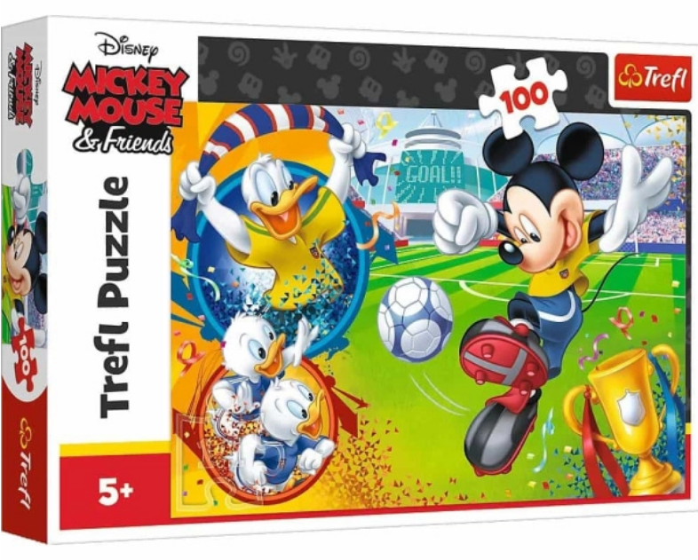 Пазли Мікі маус на стадіоні. Disney. Міні Маус (100 ел.) 16353 (Trefl)