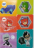 Книга PJ Masks. Розмальовка з наклейками (салатова). (Перо), фото 2