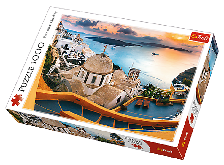 Пазли Казковий Санторіні, Греція. Fairytale Santorini (1000 ел.) 10445 (Trefl)