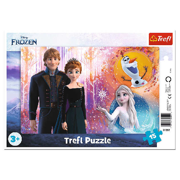 Пазли Щасливі спогади. Disney Крижане серце 2. (15 ел.) 31392 (Trefl)