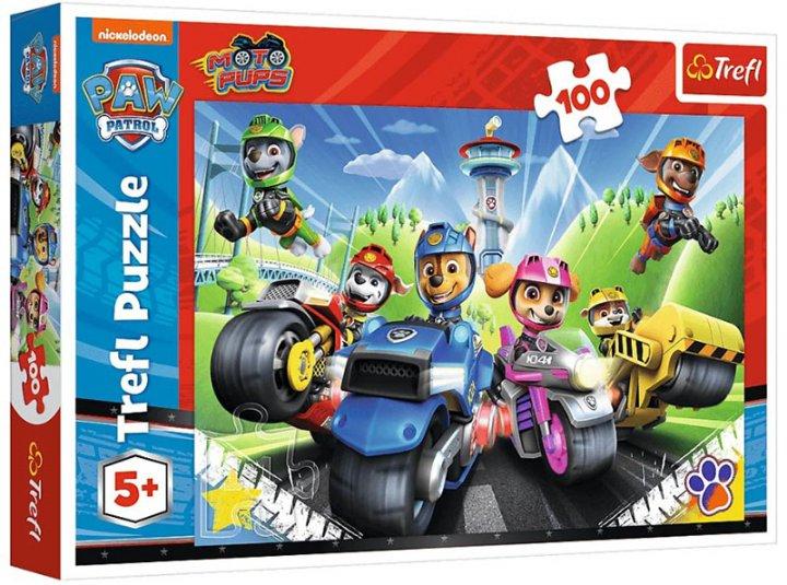Пазл Цуценячий патруль на мотоциклах. Viacom PAW Patrol (100 ел.) 16430 (Trefl)