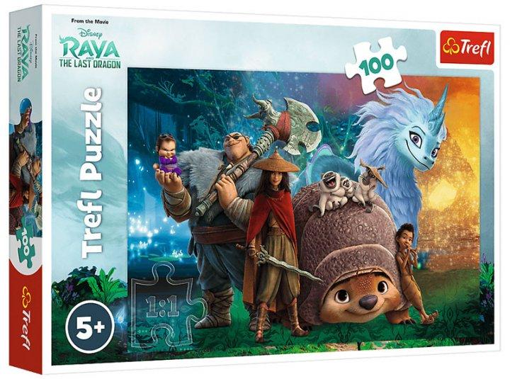 Пазл Рая та останній дракон. Disney Raya and the Last Dragon (100 ел.) 16508 (Trefl)