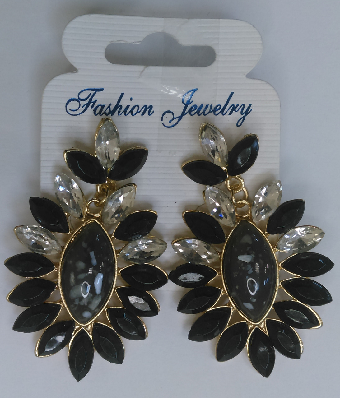 Масивні сережки-пусети (Fashion jewelry)