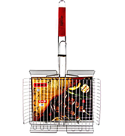 Решітка-гриль для барбекю SD 34,5х27х62 см (Tornado)