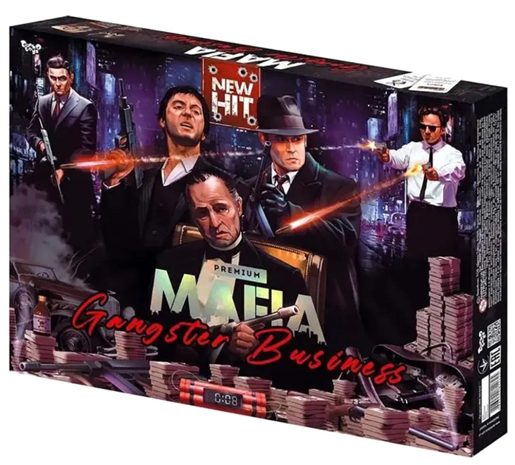 Настільна гра MAFIA. Gangster Business. Premium MAF-03-01U (Danko Toys) (укр.)