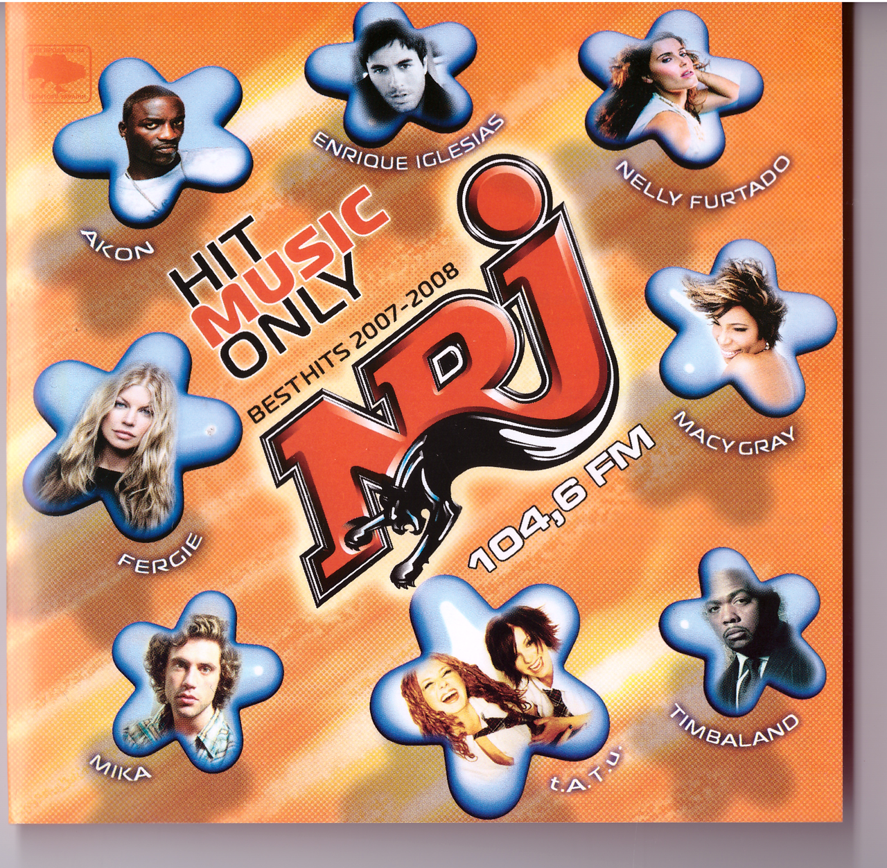CD-диск Various Hit Music Only! Best hits 2007-2008