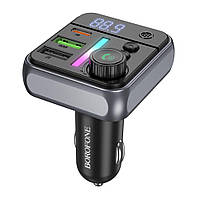 FM-трансмітер Borofone BC50 PD20W+QC3.018W BT 5.4 Total 38W