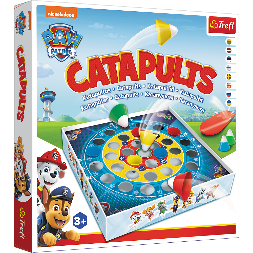 Настільна гра Catapults. Катапульта Щенячий Патруль 02008 (Trefl)