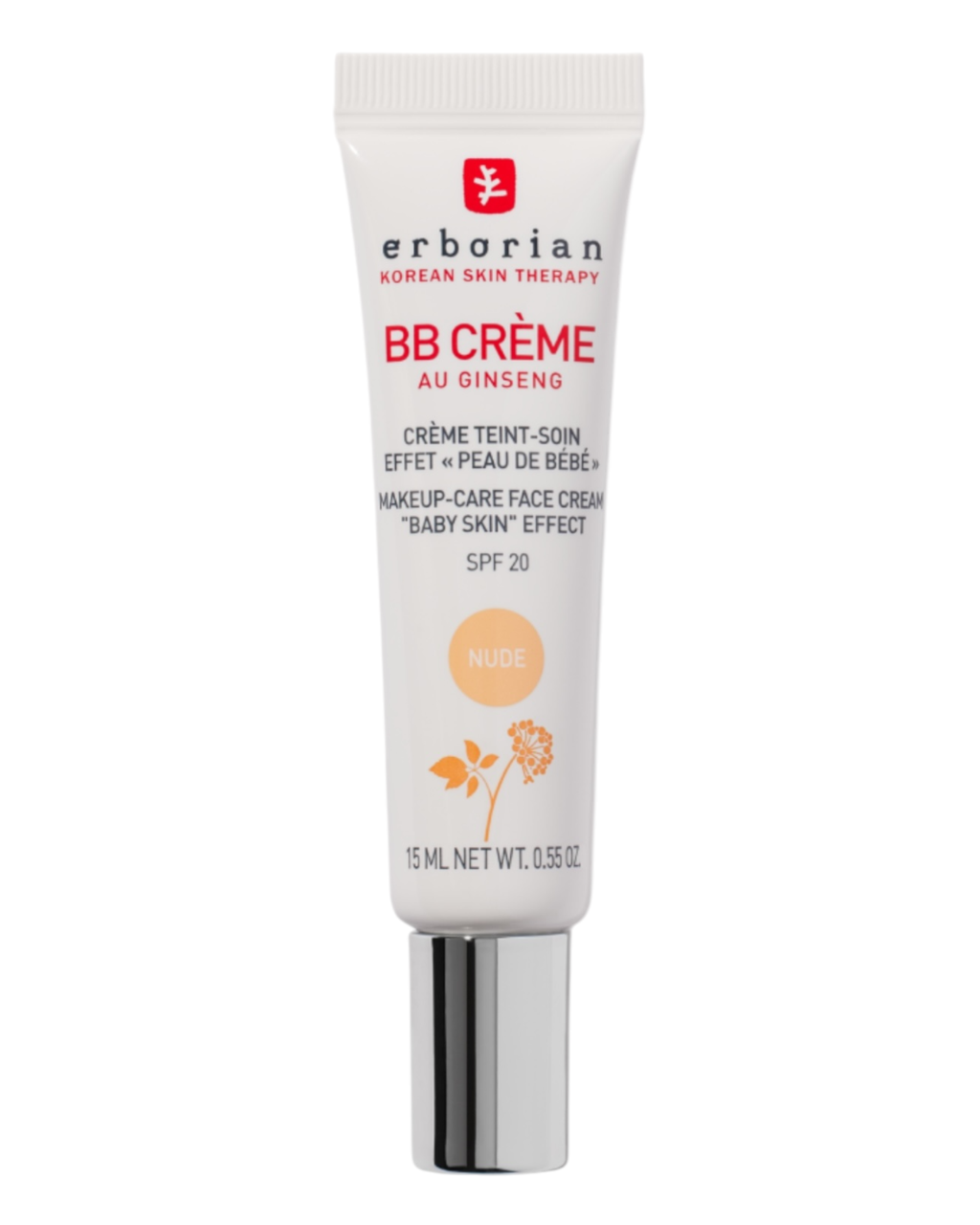BB крем Erborian BB Creme Baby Skin Effect Nude SPF 20 15 мл, фото 1