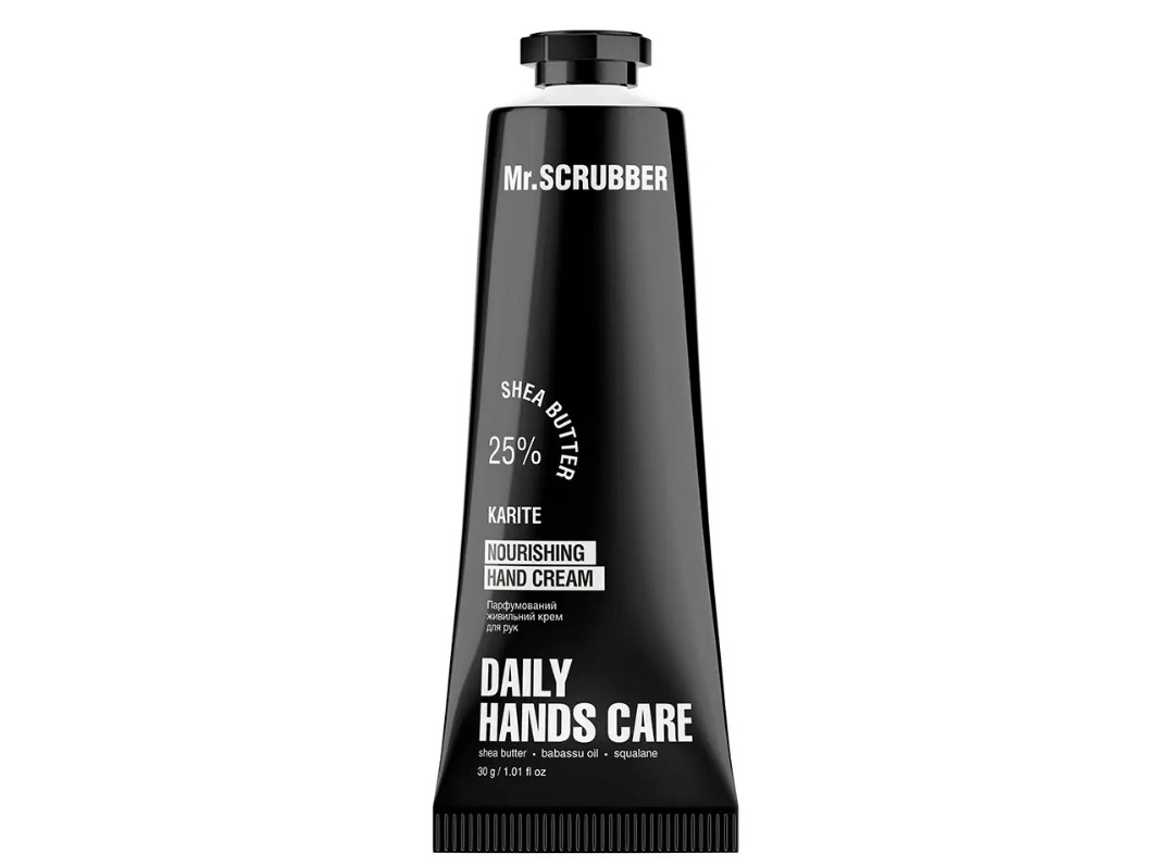 Парфумований зволожувальний крем для рук Mr. Scrubber Moisturizing Hand Cream Karite (30 ml), фото 1