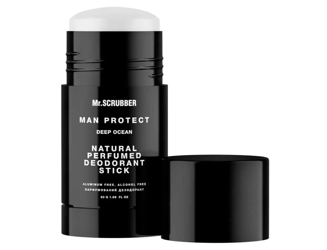 Натуральний парфумований дезодорант Mr. Scrubber Man Protect Deep Ocean (50 g)