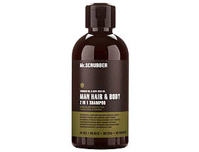 Шампунь для тіла і волосся чоловічий Mr. SCRUBBER Man Hair & Body 2 in 1