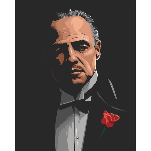 Картина за номерами ArtCraft Віто Корлеоне 40х50 см (10141-AC), фото 1