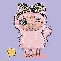 Картина за номерами ArtCraft Лама 30х30 см (15089-AC)