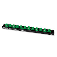 Тримач планка магнітна для головок 3/8"*280*12PCS TOPTUL PBKB3B2612