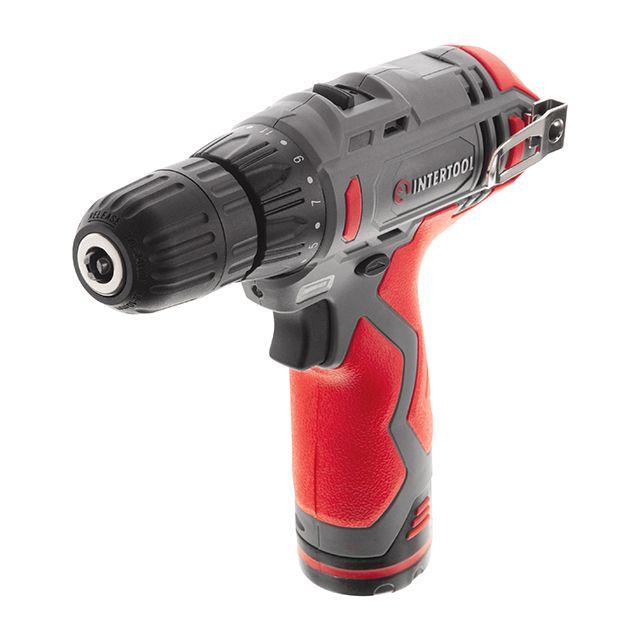 Дриль-шурупокрут акумуляторний 30 Нм INTERTOOL DT-0310, фото 1