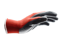 Перчатки рабочие с нитрилом Wurth Red Nitrile 9/L (Германия) 899403109