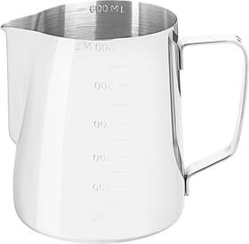 Пітчер з нержавіючої сталі ECG Milk Jug 600 ml Lucido - MegaLavka