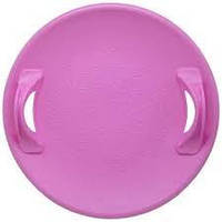 Санки крижана для катання з гірки "Олені" рожеві ORG