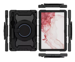 Чохол Rainbow Armor Tablet на планшет Samsung Galaxy Tab S9 Plus (12.4") / чорний, фото 5