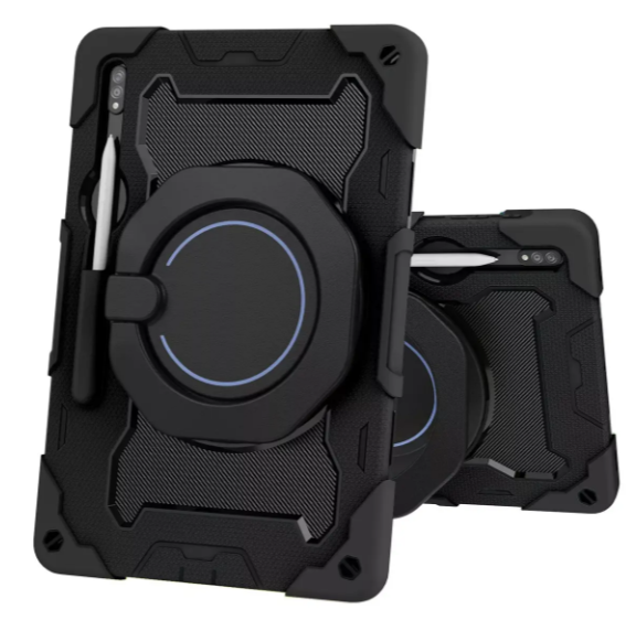 Чохол Rainbow Armor Tablet на планшет Samsung Galaxy Tab S9 Plus (12.4") / чорний