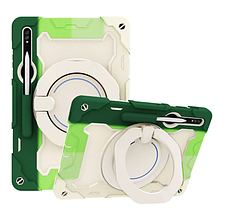 Чохол Rainbow Armor Tablet на планшет Samsung Galaxy Tab S9 Plus (12.4") / зелений, фото 5