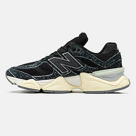 Кросівки New Balance 9060 Black Suede / Нью Беланс 9060 Суейд Чорні