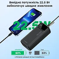 Повербанк 20000 mAh Choetech B729 Black 22.5W QC3.0 PD3.0 (43-00115), фото 8
