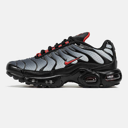 Чоловічі Кросівки Nike Air Max TN Plus Grey Red / Найк Аїр Макс ТН Плюс Сірі з Червоним, фото 1