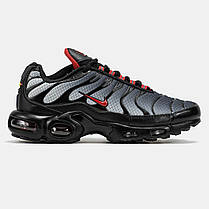 Чоловічі Кросівки Nike Air Max TN Plus Grey Red / Найк Аїр Макс ТН Плюс Сірі з Червоним, фото 3