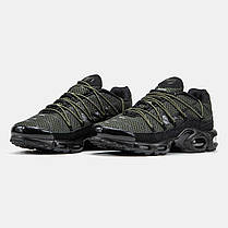 Чоловічі Кросівки Nike Air Max TN Plus Lace Toggle Khaki Black / Найк Аїр Макс ТН Плюс Лайс Тогл Хакі з Чорним, фото 5