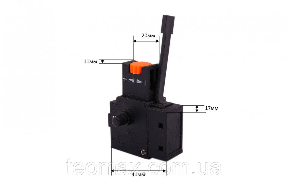 Кнопка-вимикач БУЕ 3.5 А з реверсом, фото 1