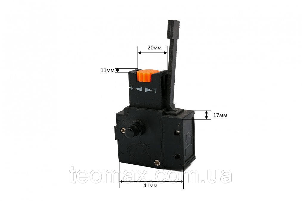 Кнопка-вимикач БУЕ 5 А з реверсом, фото 1