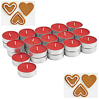 Ароматичні свічки таблетки IKEA VINTERFINT Пряники 30 шт х 3,5 години горіння чайні декоративні аромасвічки