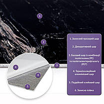 Самоклеюча стінова PET плитка 600х300х2мм SW-00002312, фото 2