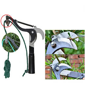 Садовий штанговий гілкоріз з мотузкою / Гілкоріз садовий / Кущоріз L65