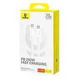 Дата кабель Baseus Superior 2 USB4 Full-Function Type-C to Type-C 240W (1.8m) (P10365200211-05), фото 6