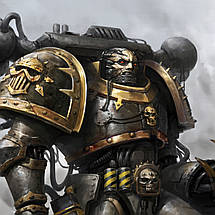 Плакат "Вархаммер 40000, Залізні Воїни, Warhammer 40000, Iron Warriors", 60×40см, фото 3