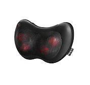 Масажер NAIPO MGP-129A Shiatsu Pillow Massager with Heat for Back and Neck Black
