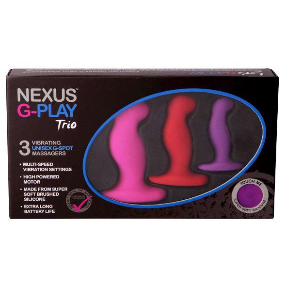 Набір анальних вібраторів Nexus G-Play Trio, фото 1