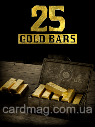 RED DEAD REDEMPTION 2 Online 25 Gold Bars (Xbox One) - Xbox Live Key - UNITED STATES