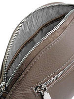 Жіноча шкіряна сумка 79019 Dark Grey,Купити жіночі сумки гуртом і в роздріб із натуральної шкіри в Україні, фото 4