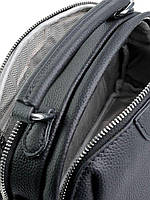 Жіноча шкіряна сумка 99161 Black,Купити жіночі сумки гуртом і в роздріб із натуральної шкіри в Україні, фото 4
