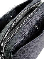 Жіноча шкіряна сумка 6716 Black,Купити жіночі сумки гуртом і в роздріб із натуральної шкіри в Україні, фото 4